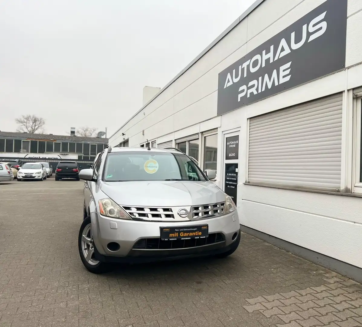 Nissan Murano +3,5L V6+SD+ALLRAD+SHZ+AHK+LEDER+NAVI+SH Silber - 1