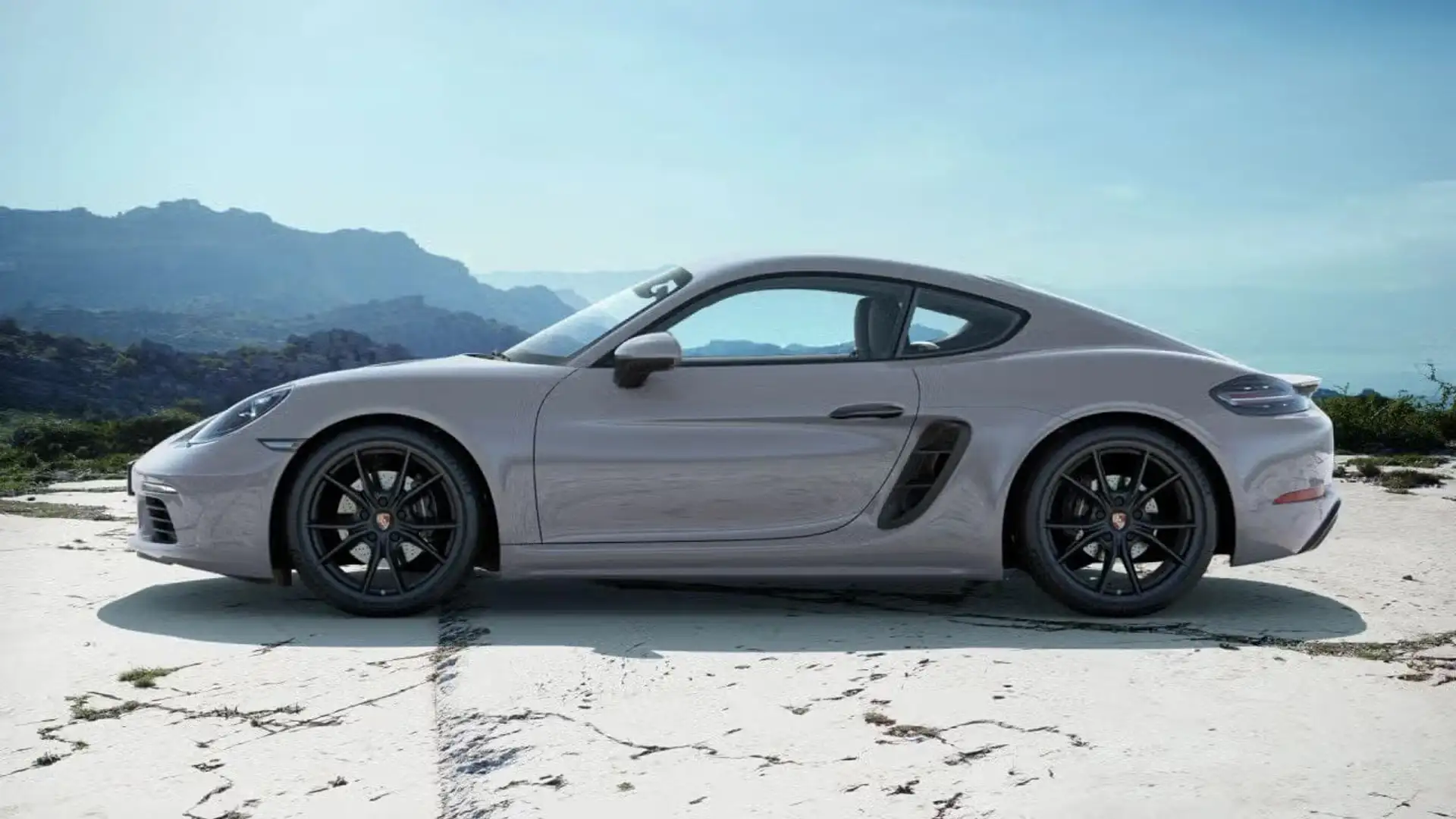 Porsche 718 Cayman 2.0 Gris - 2