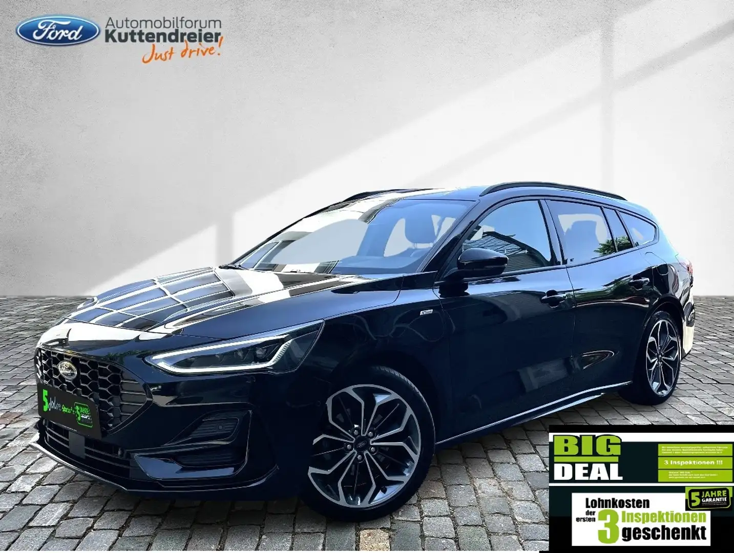 Ford Focus Turnier ST-Line X Navi Kamera Lenkr.Sitzhei Schwarz - 1