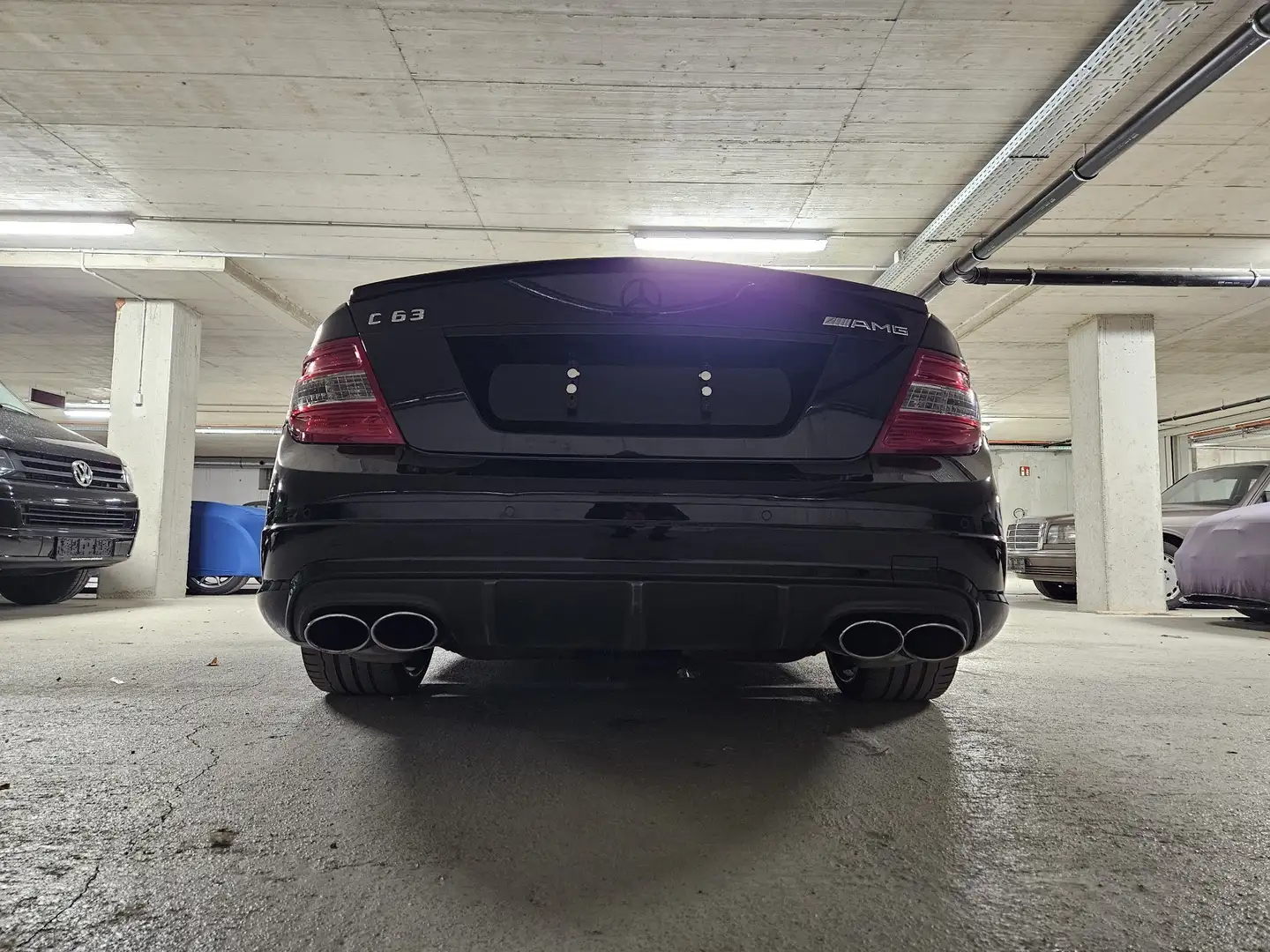 Mercedes-Benz C 63 AMG Avantgarde Aut. Noir - 2