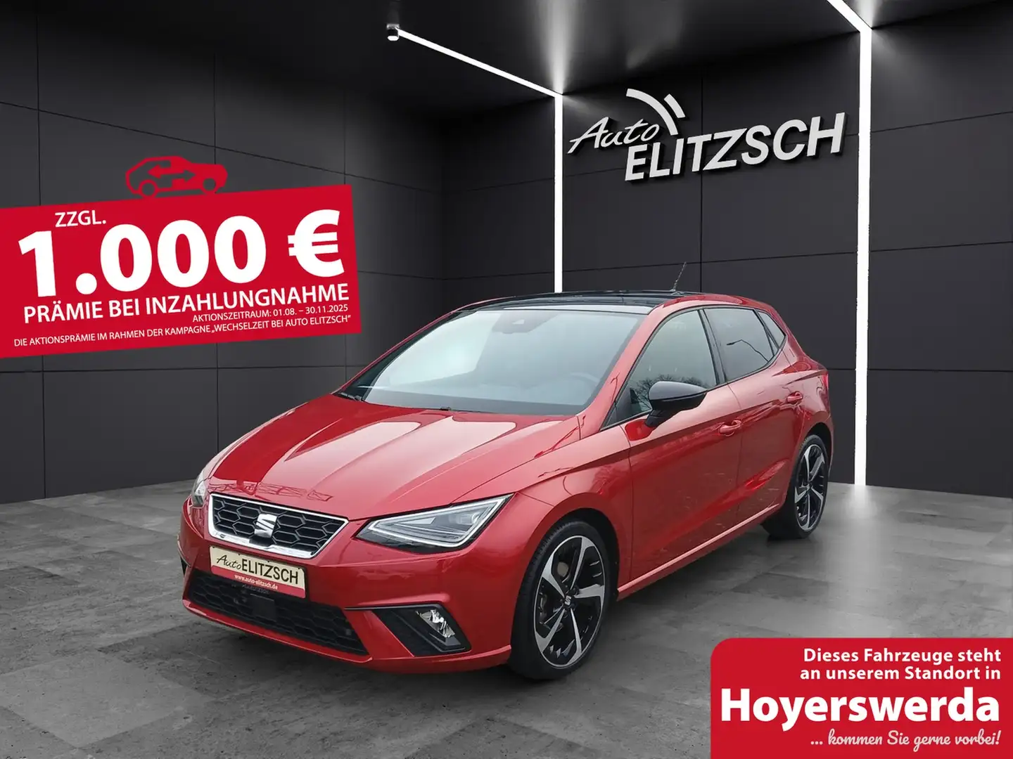 SEAT Ibiza TSI FR DSG LED Pano 18'' Rot - 1