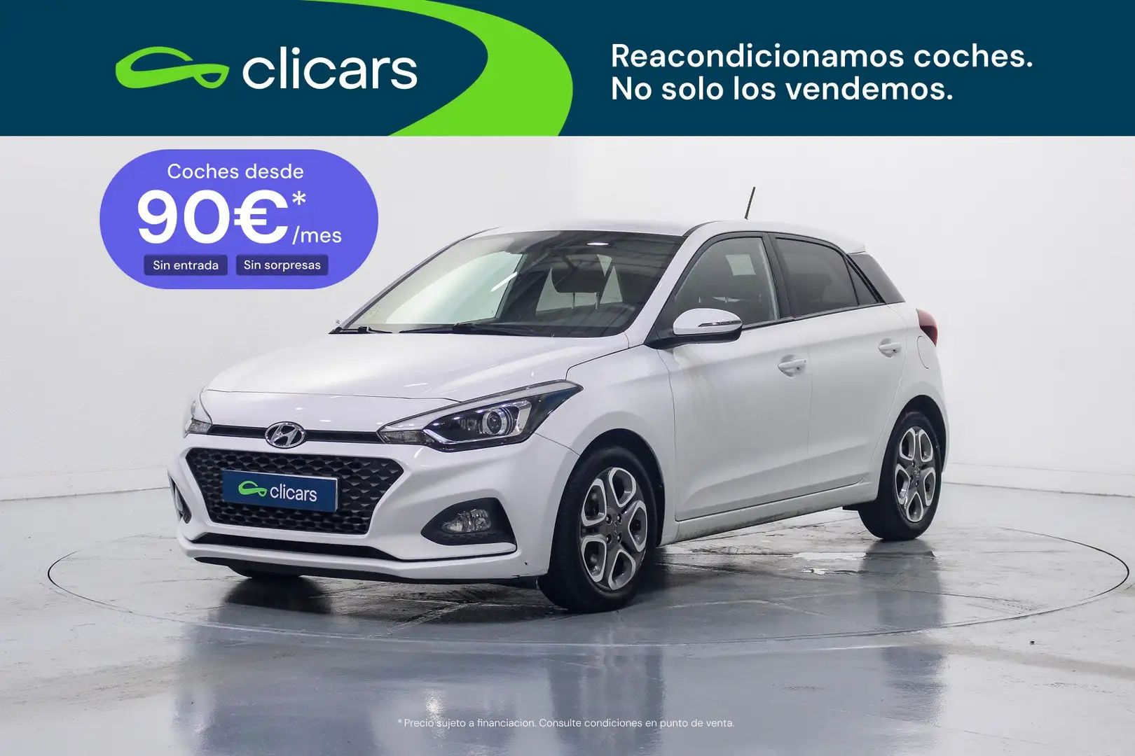 Hyundai i20 1.0 TGDI Tecno LE 100 Blanco - 1