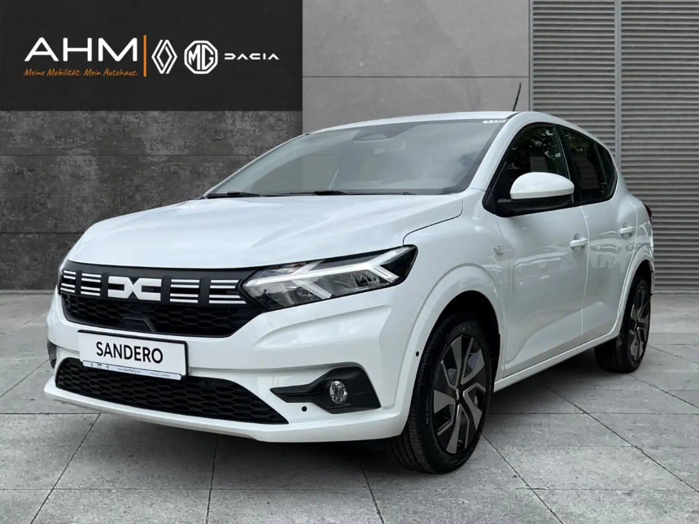 Dacia Sandero III Expression 1.0 TCe 90 EU6e Bílá - 1