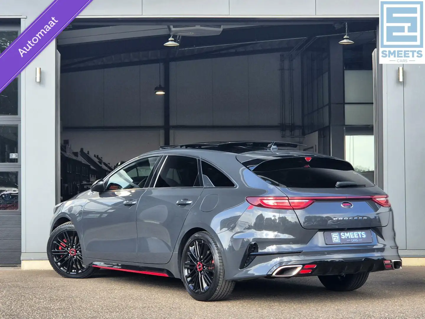 Kia ProCeed / pro_cee'd 1.6 T-GDI GT 204PK Automaat |Pano|Navi|Alc/Leer Grau - 2