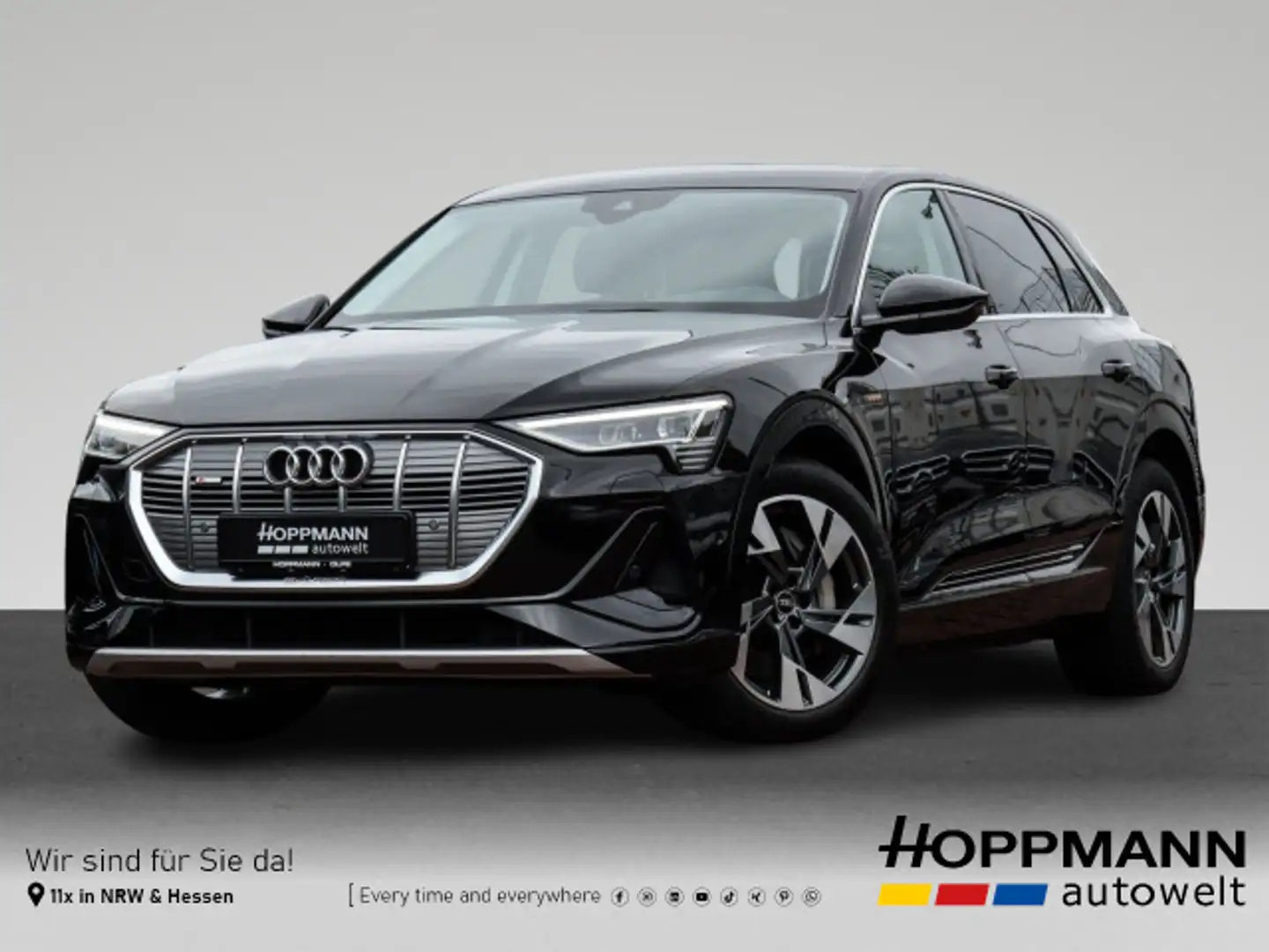 Audi e-tron 55 quattro S line LED NAVI DAB HECKSPOILE Schwarz - 1