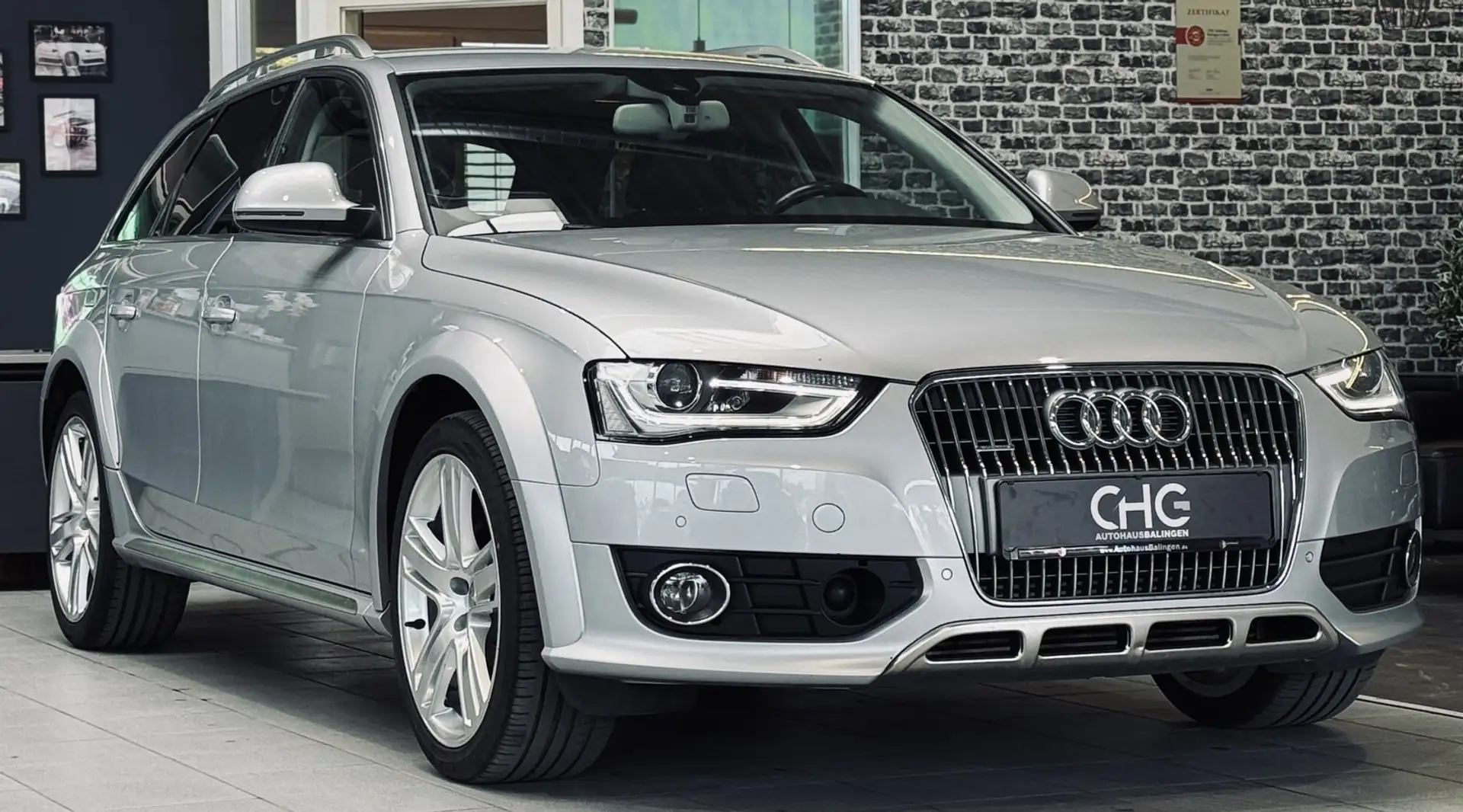 Audi A4 allroad quattro 1.HD|NAVI|ACC|AHK|SHZ|PDC|MFL| Plateado - 1