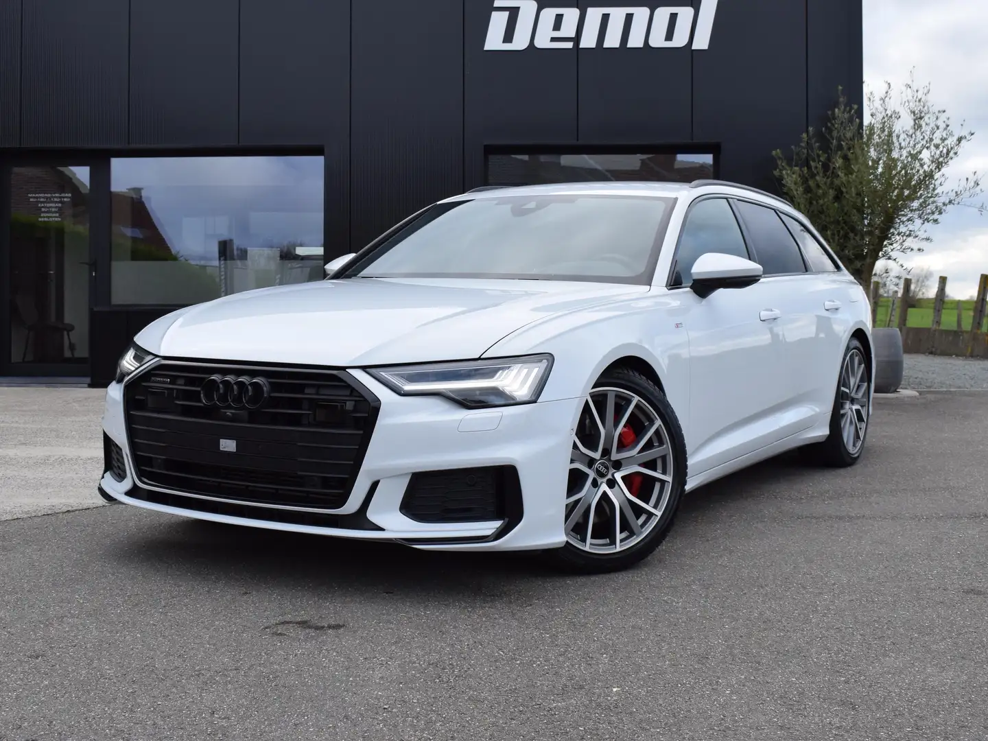 Audi A6 A6 Avant 55 TFSI e quattro S line Pearl white/B&O/ Blanc - 2