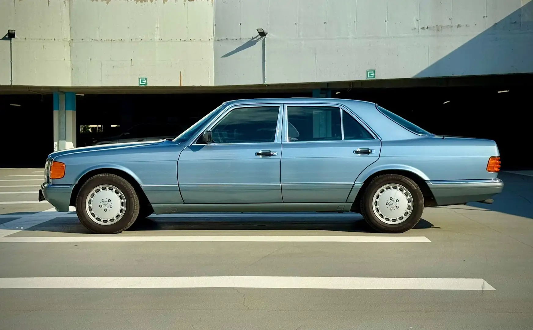 Mercedes-Benz 300 se W126 Airco Exceptionnelle ! Bleu - 2
