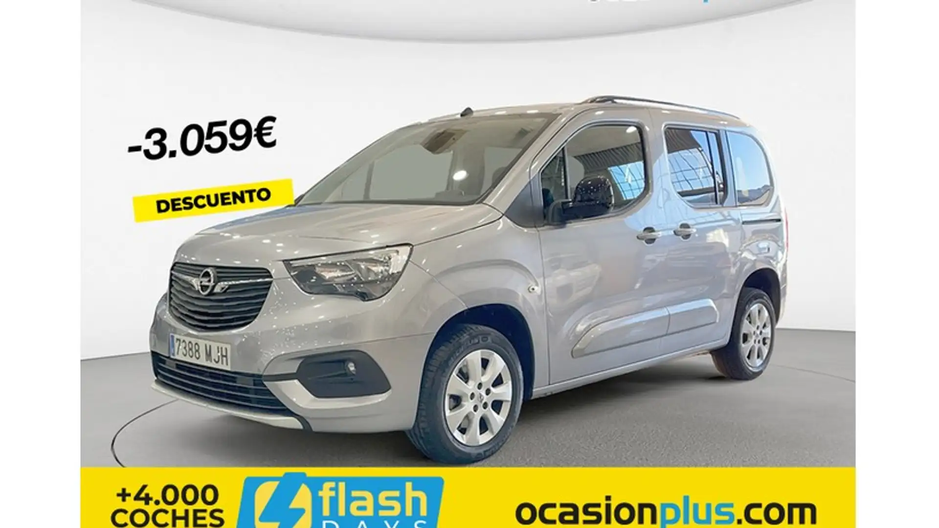 Opel Combo Life 1.5TD S/S Elegance Plus L 100 Gris - 1