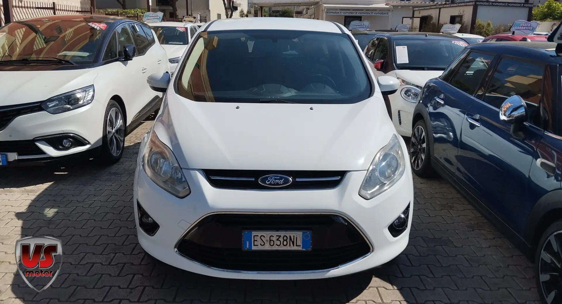 Ford C-Max 2.0 TDCi 163CV Titanium Fehér - 2