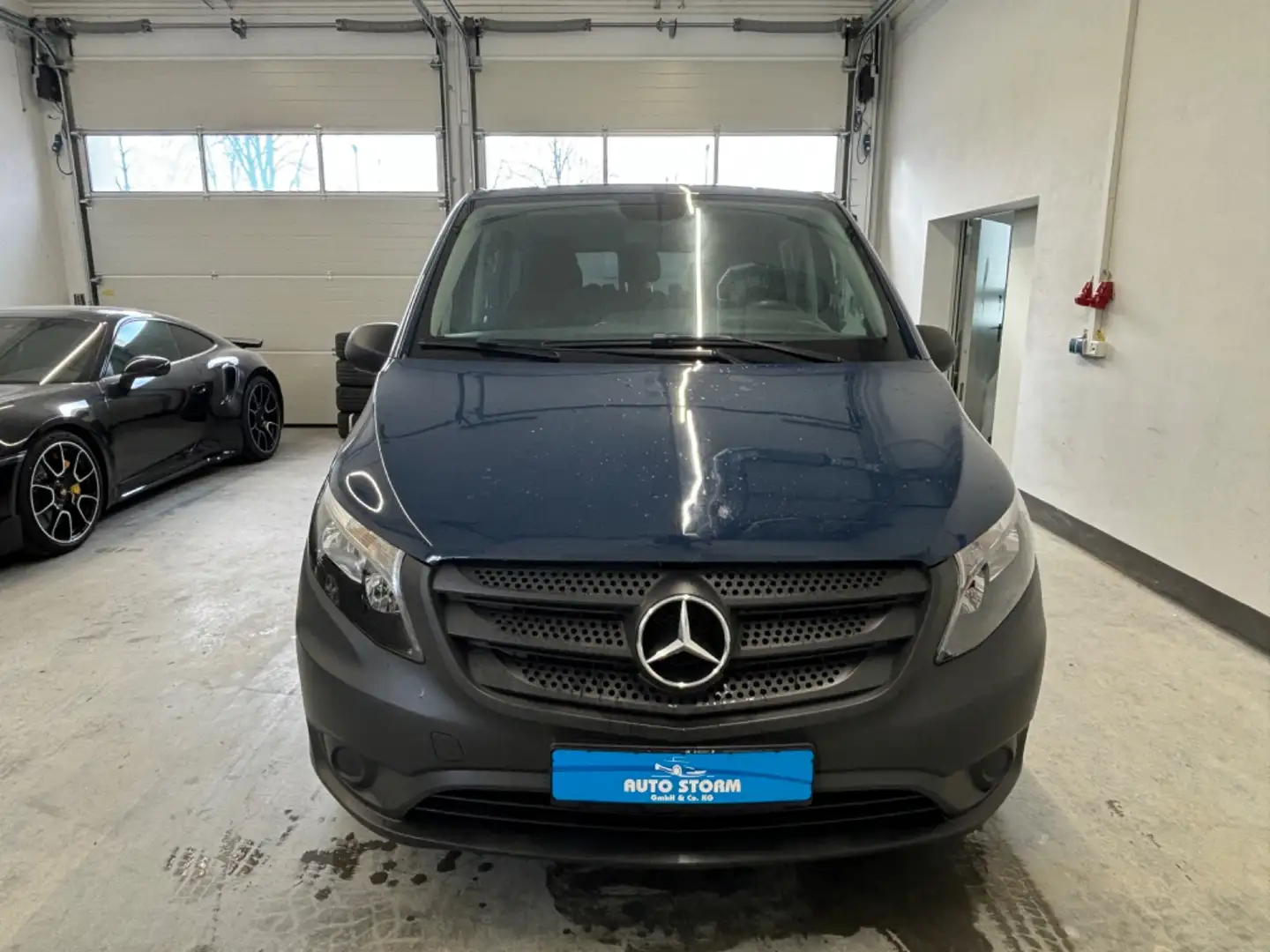 Mercedes-Benz Vito CDI 114 Pro Extralang *8-Sitz *Kamera *NAVI *1-Han Blau - 2