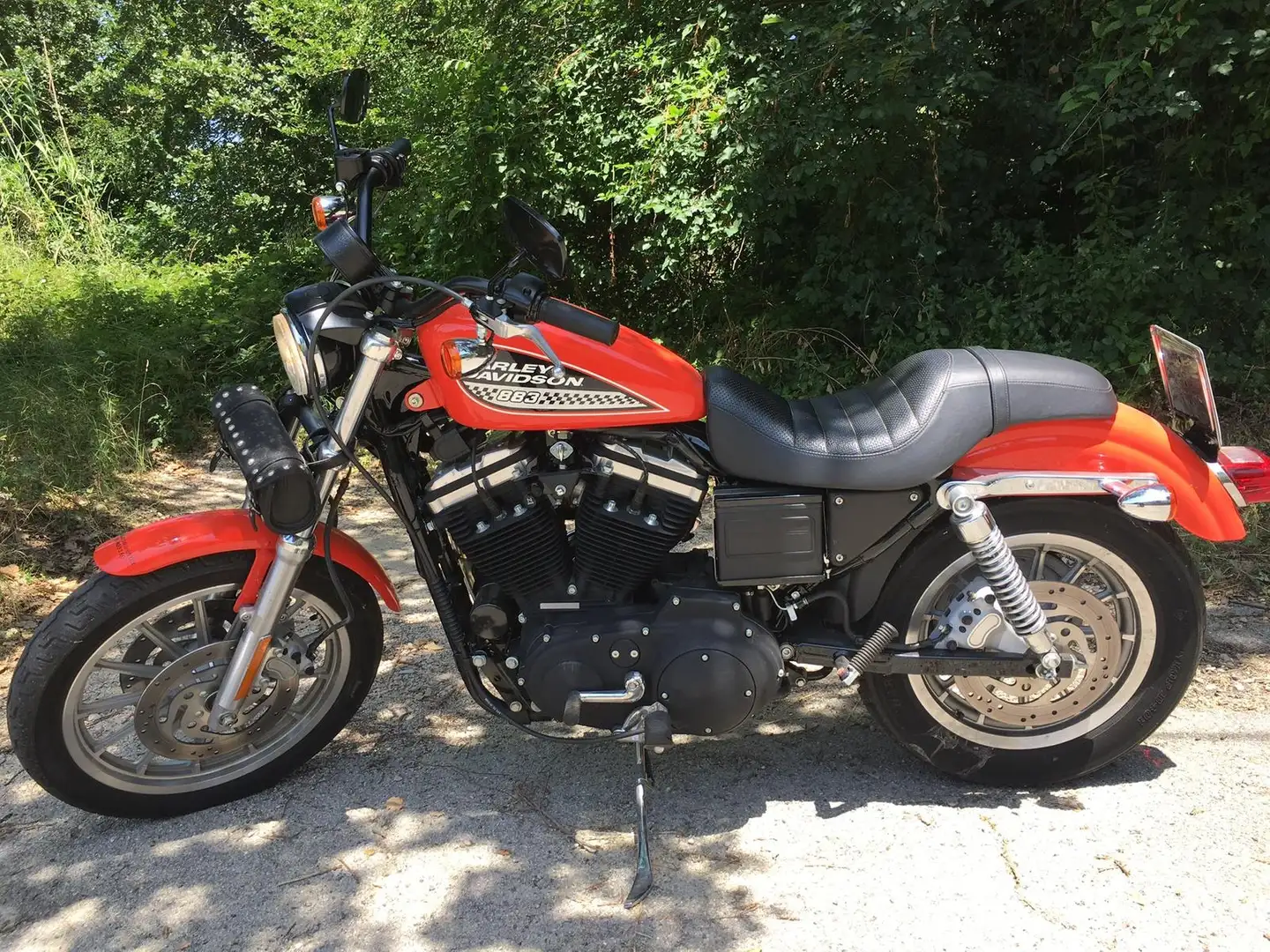 Harley-Davidson Sportster XL 883 Sportster XL883R Arancione - 1