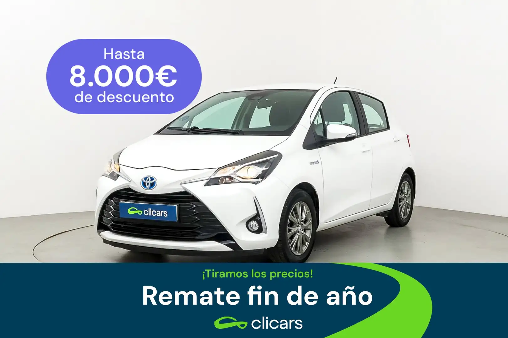 Toyota Yaris 100H 1.5 Active Tech Blanco - 1