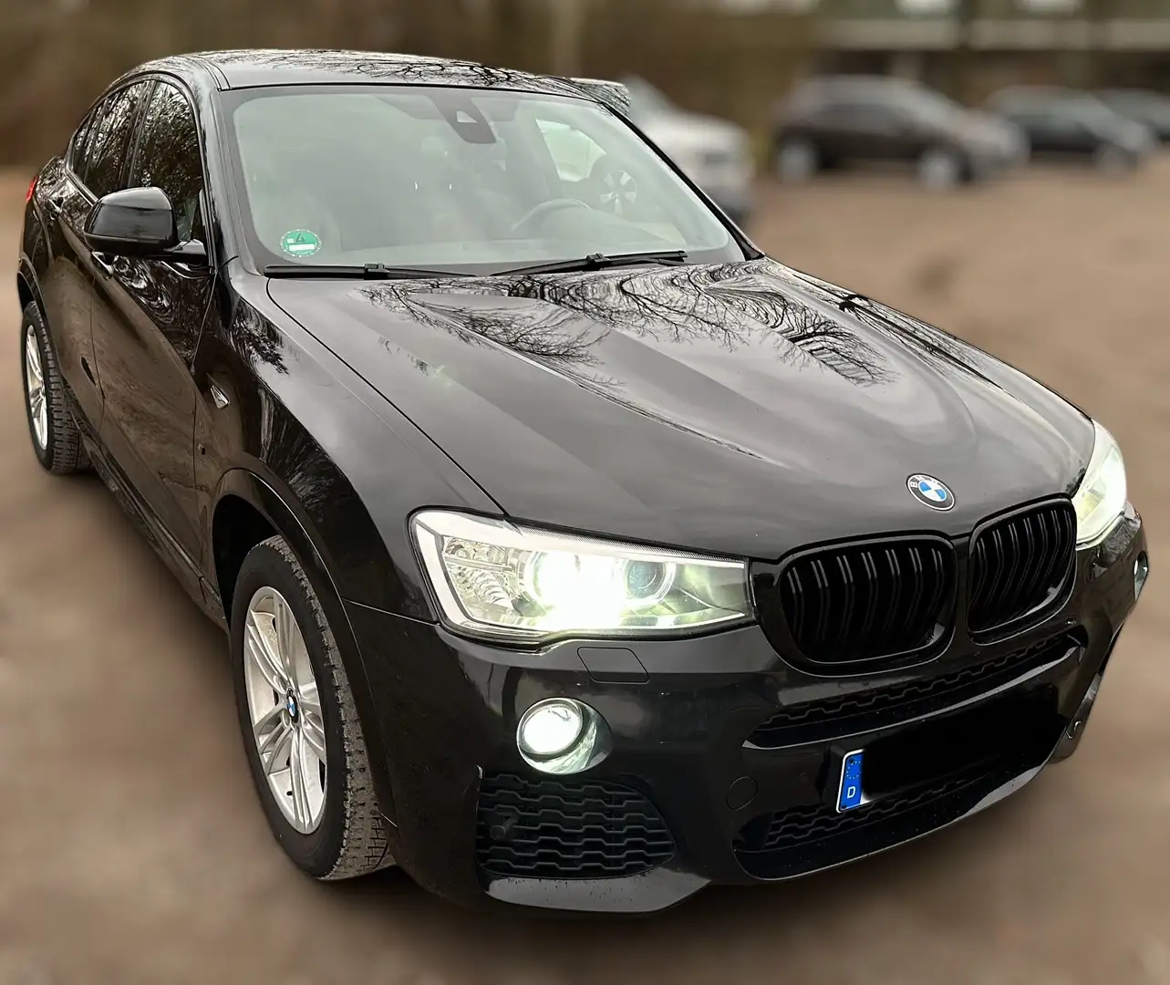 BMW X4 BMW X4 xDrive 35D M-Sportp. HuD, Kamera, Automatik Noir - 1