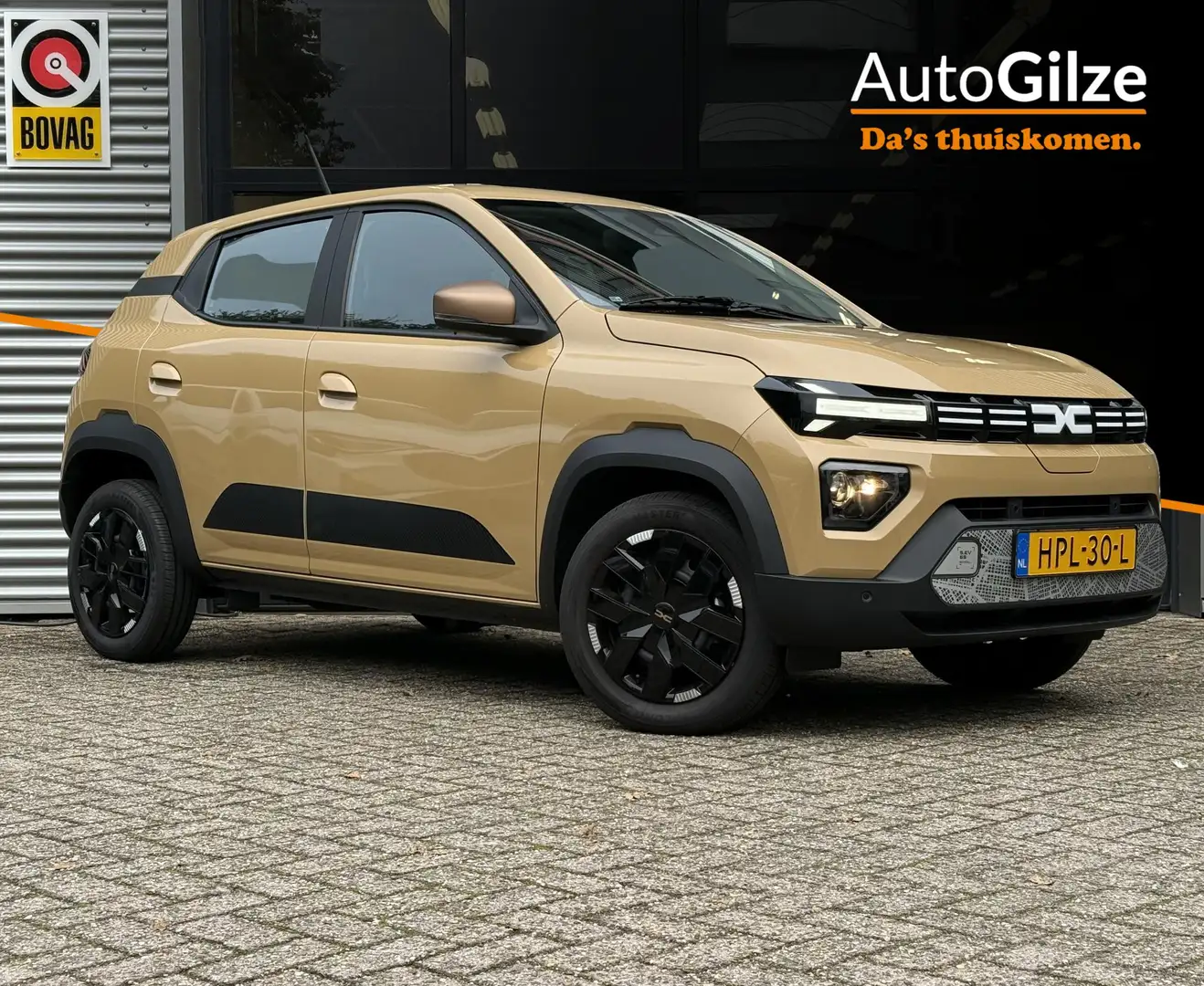 Dacia Spring Extreme 65 26.8 kWh l Snel Laden l Parkeersensoren Marrone - 1