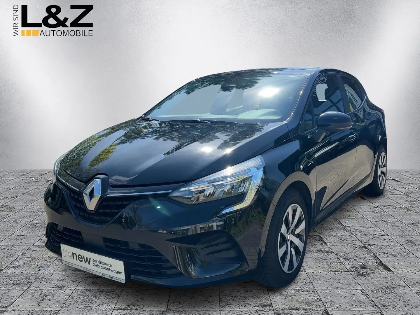 Renault Clio TCe 90 Equilibre *Navi,Klima,PDC,SHZ* Zwart - 1