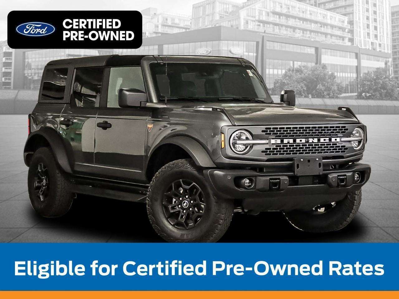 2026 Ford Bronco Badlands | CPO | 334A | LOW RATES