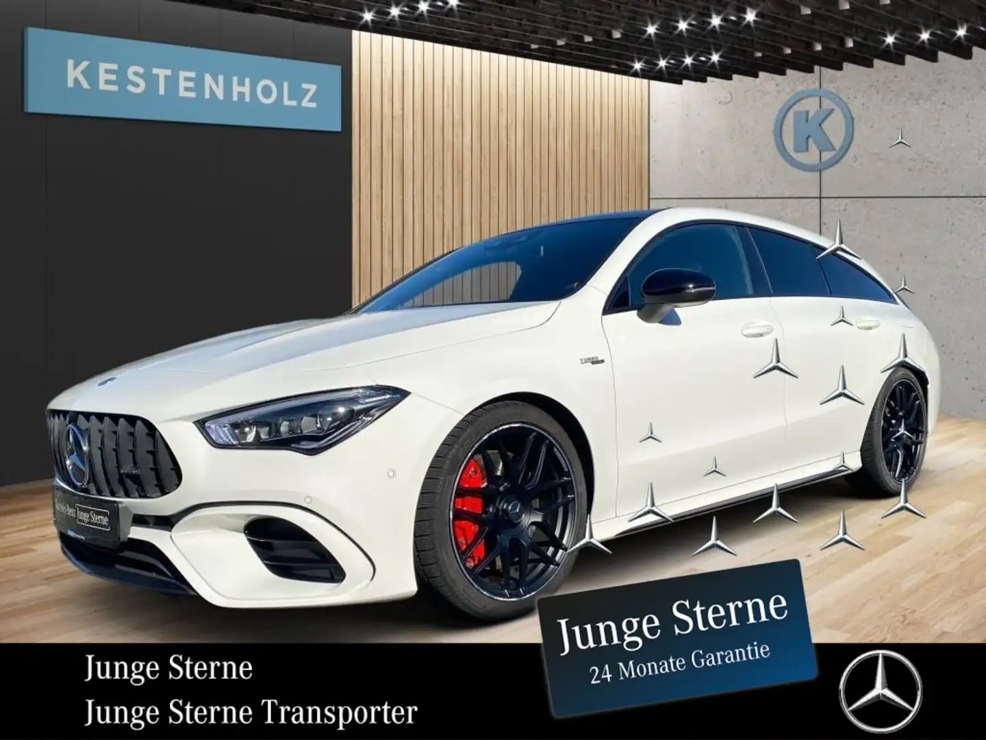 Mercedes-Benz CLA 45 S 4M+ SB *AMG*MEMO*PANO*KAMERA*SHZ*LED* Weiß - 1
