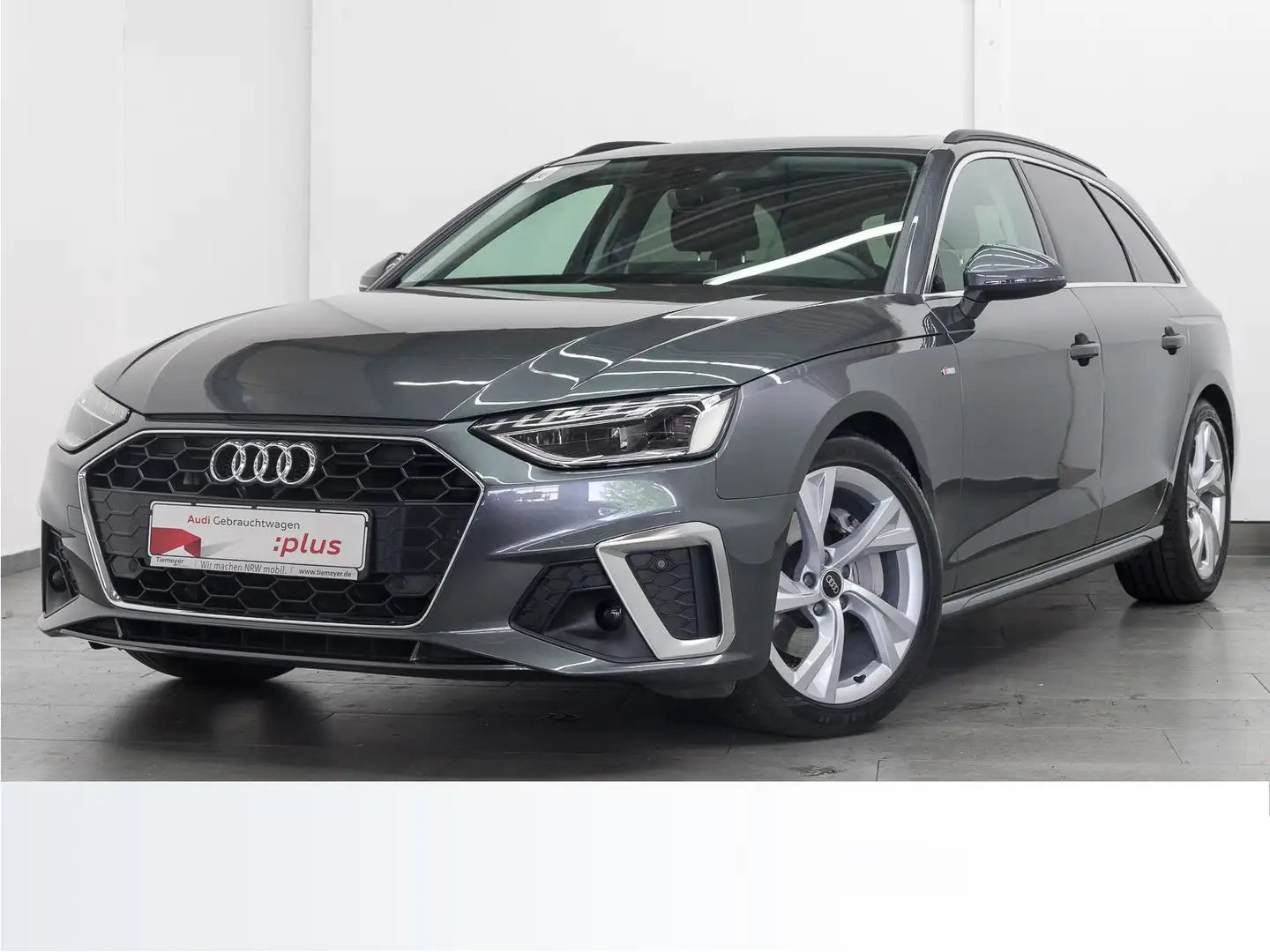 Audi A4 40 TDI S LINE AHK PANO LED Grau - 2