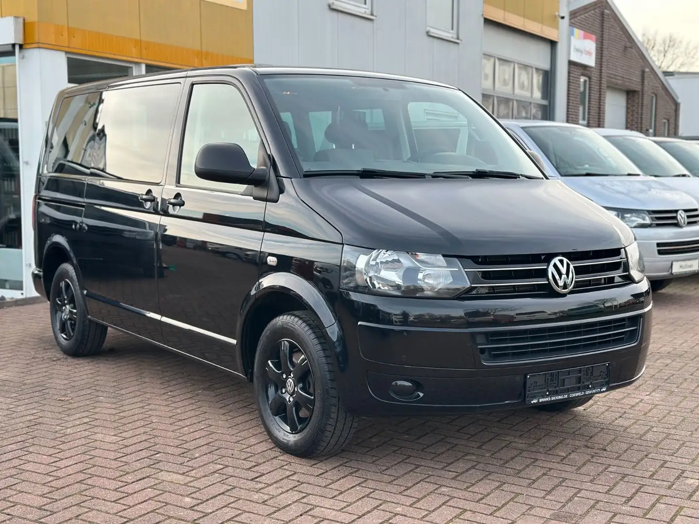 Volkswagen T5 Multivan 2.0 TDI/CarPlay/7-Sitze/GJ-Reifen Schwarz - 1