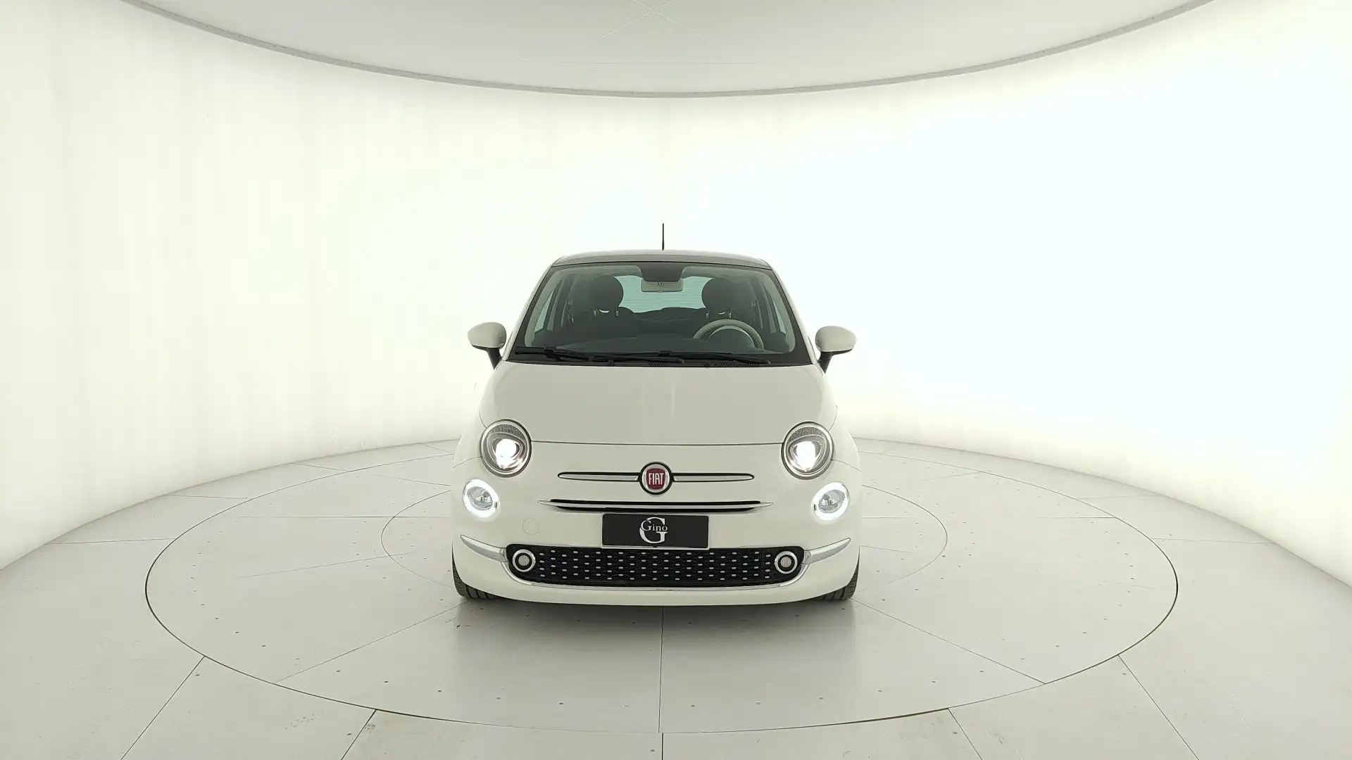 Fiat 500 1.0 hybrid 70cv Weiß - 2