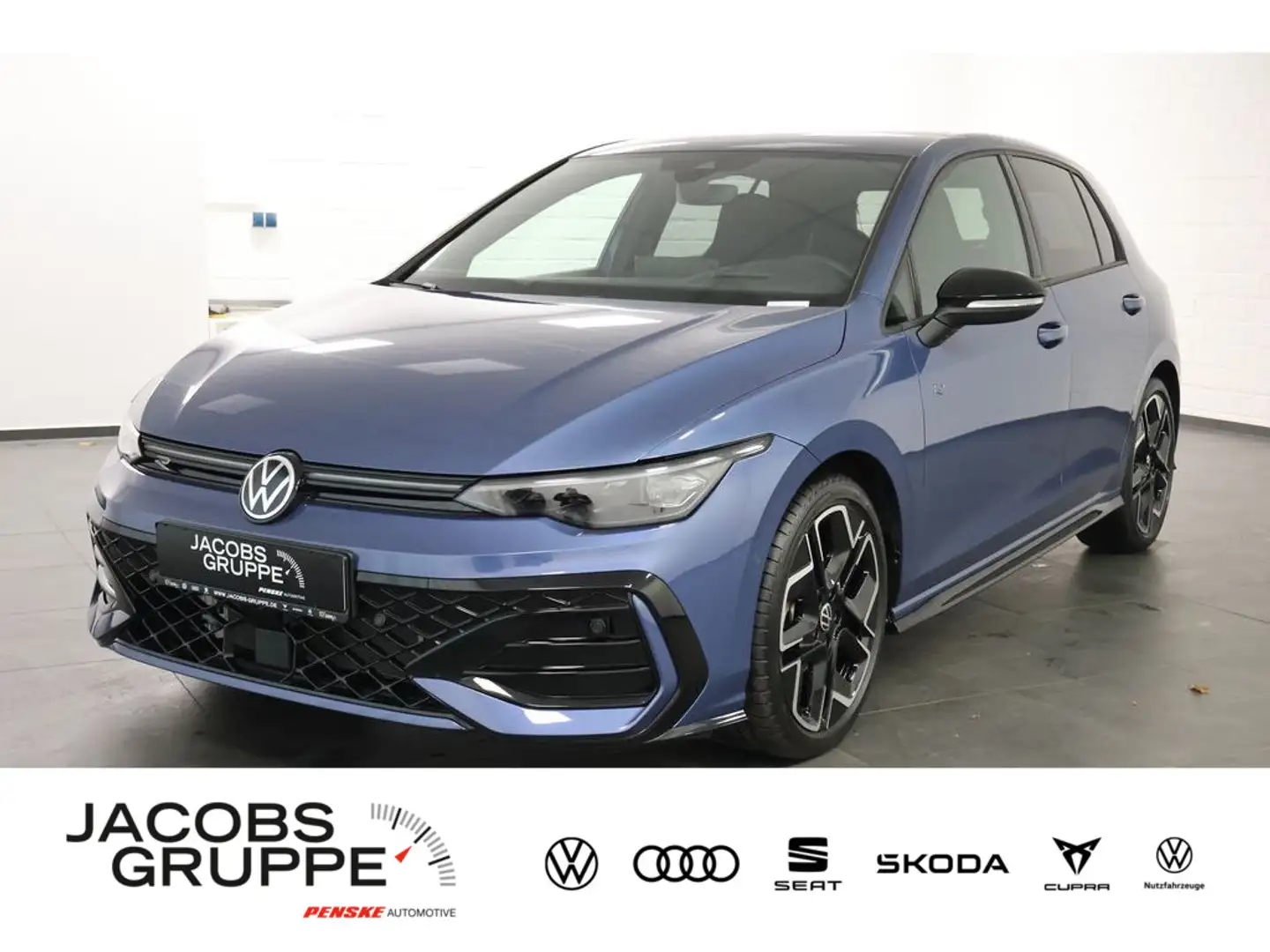 Volkswagen Golf VIII 2.0 TDI R-Line "Black Style" DSG,Na Blau - 1