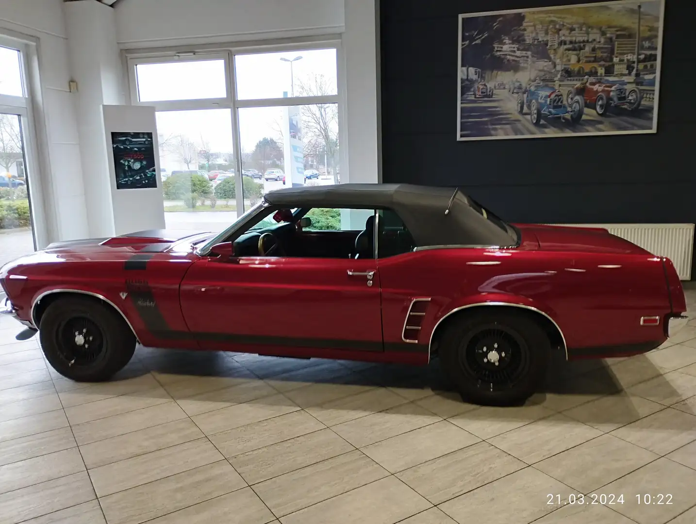 Ford Mustang Cabrio - Convertible V8 Automatik Rood - 2