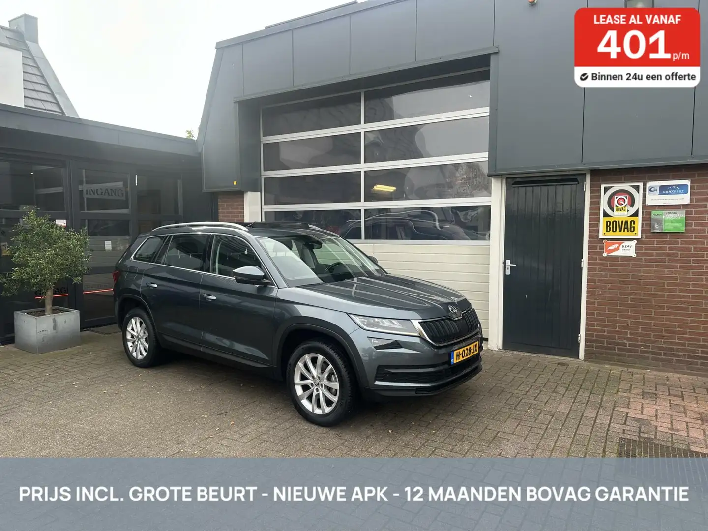 Skoda Kodiaq 1.5 TSI Business Edition Plus 7p. *ALL-IN PRIJS* Grijs - 1