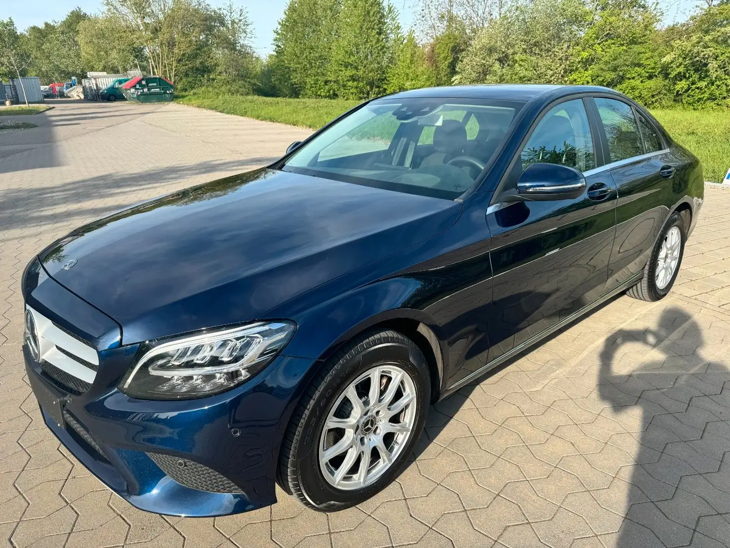 Mercedes-Benz C 160 Lim.  Head-Up/Business Plus /LED / Navi / Kék - 2