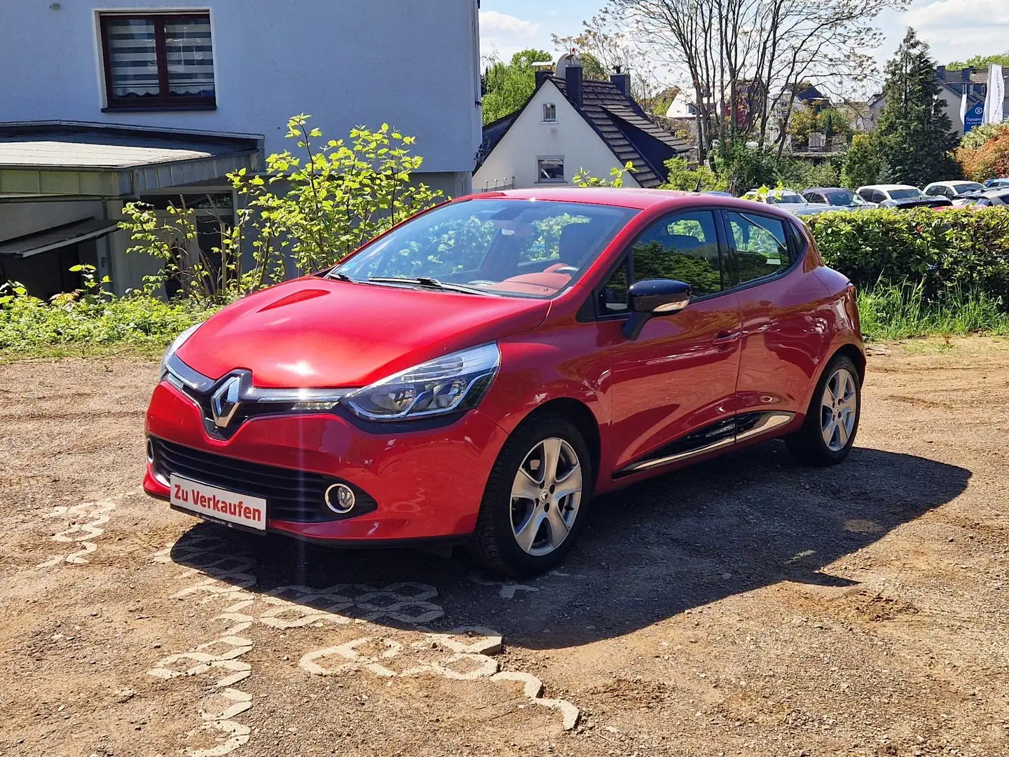 Renault Clio Luxe/Navi/Alufelgen/Klimatronic/2Hand/Euro5/5Trg/ Rojo - 1
