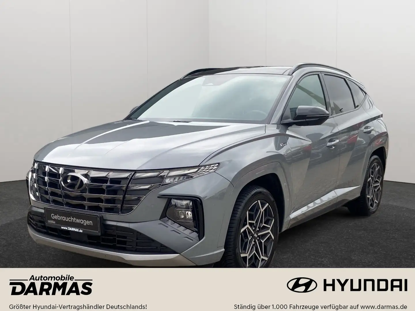 Hyundai TUCSON Tucson PHEV 1.6 T-GDi 4WD N LINE   Pano uvm. Gris - 1