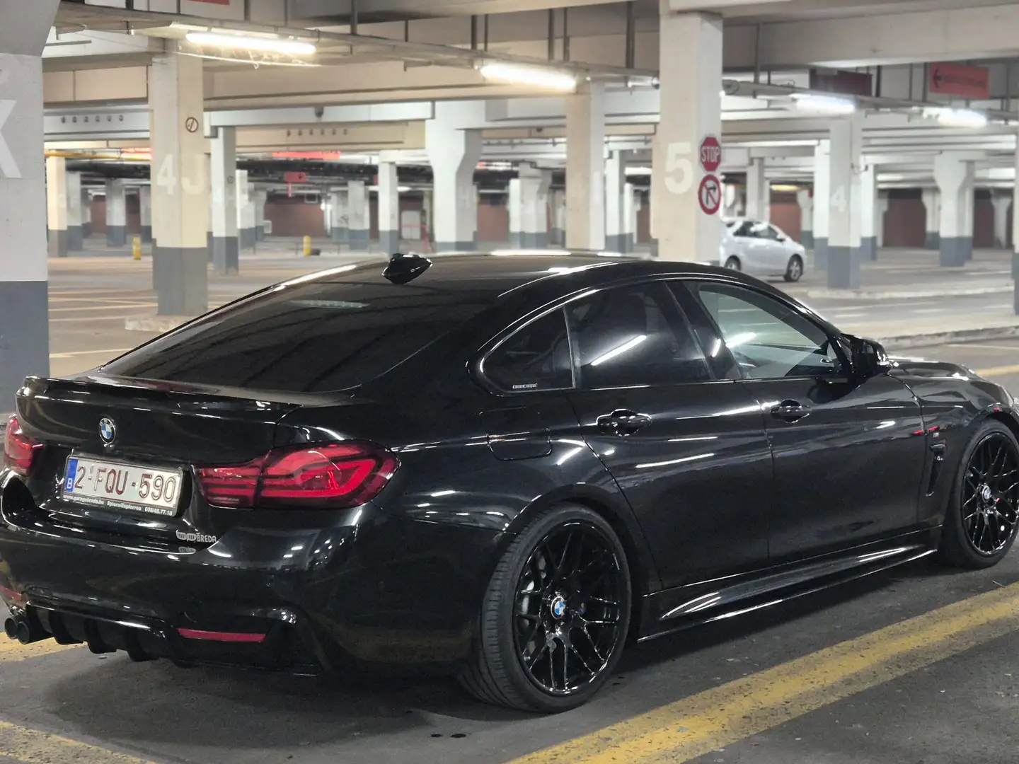 BMW 418 Gran Coupé 418iA OPF Noir - 1