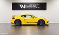 Porsche Cayman 981 GT4 3.8 385 IMMAT France Alcantara Carbone Sur Jaune - thumbnail 3