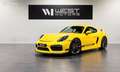 Porsche Cayman 981 GT4 3.8 385 IMMAT France Alcantara Carbone Sur Jaune - thumbnail 1