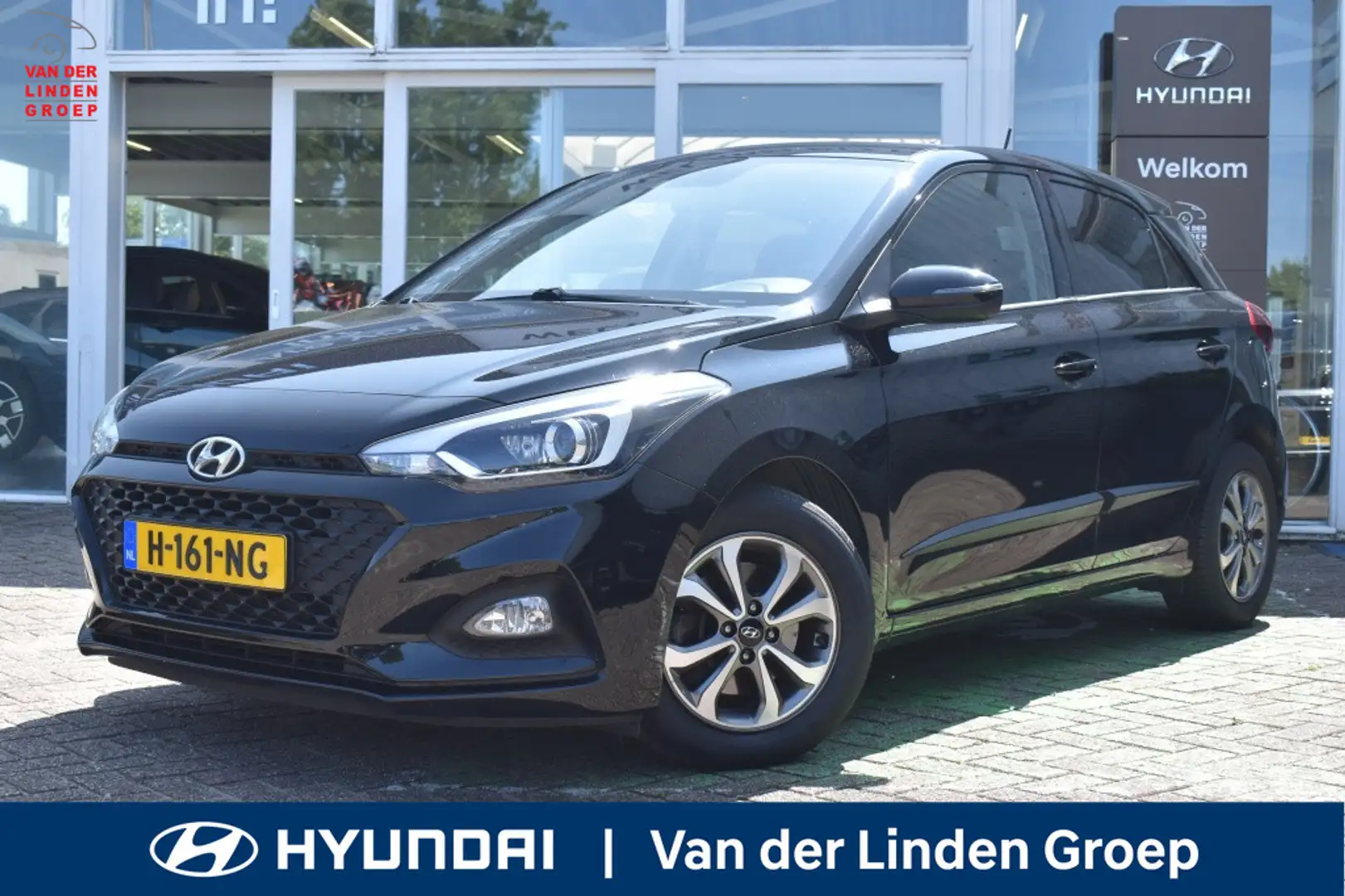 Hyundai i20 1.0 T-GDI Comfort Aut Navi/Cam/Pdc/LM 15"/RIJKLAAR Zwart - 1