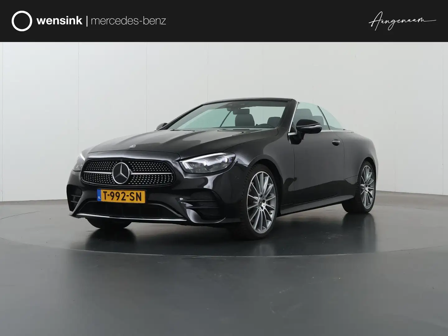Mercedes-Benz E 450 Cabrio 4MATIC AMG Line | Luchtvering | Memory | Ke Noir - 1