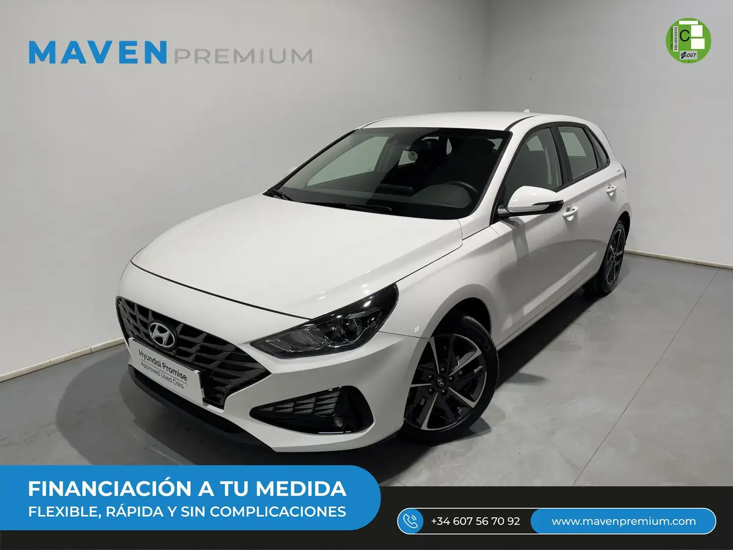 Hyundai i30 1.5 DPI Klass SLX 110 Blanco - 1