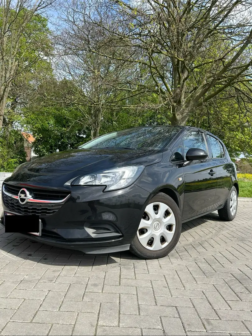 Opel Corsa Zwart - 1