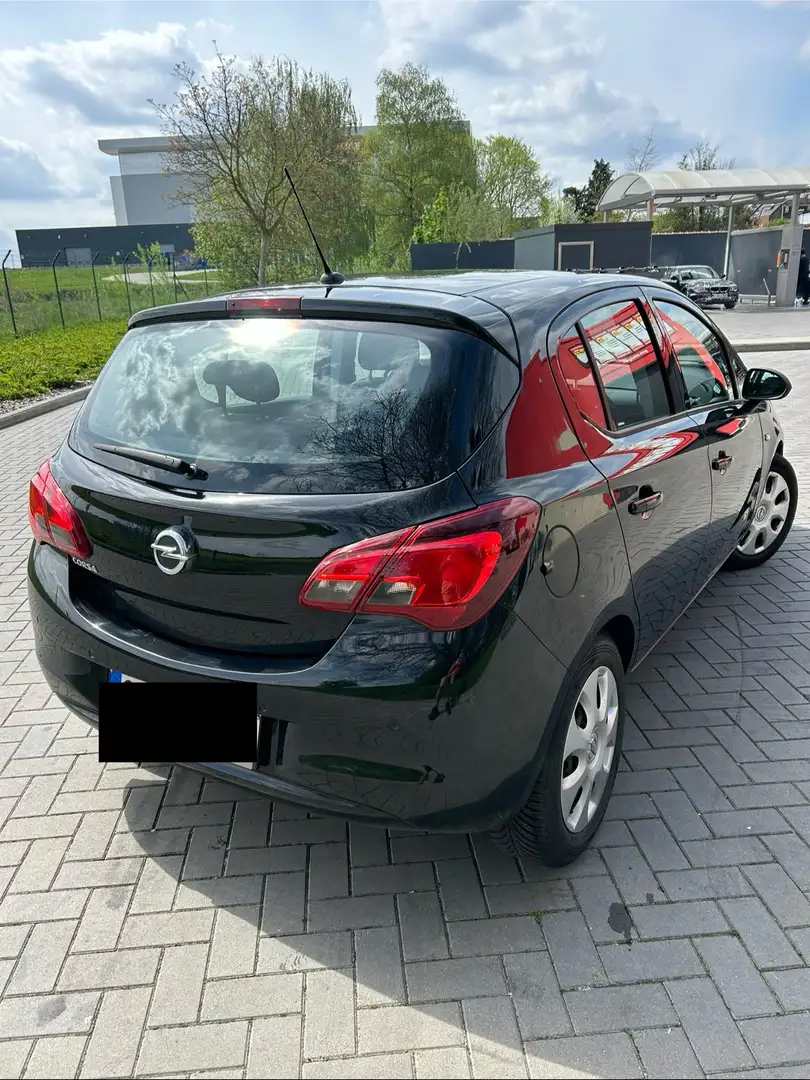 Opel Corsa Zwart - 2
