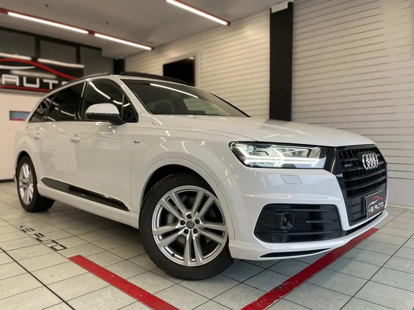 Audi Q7 50 3.0 tdi  mhev Sport Plus quattro 7p tiptronic bijela - 2