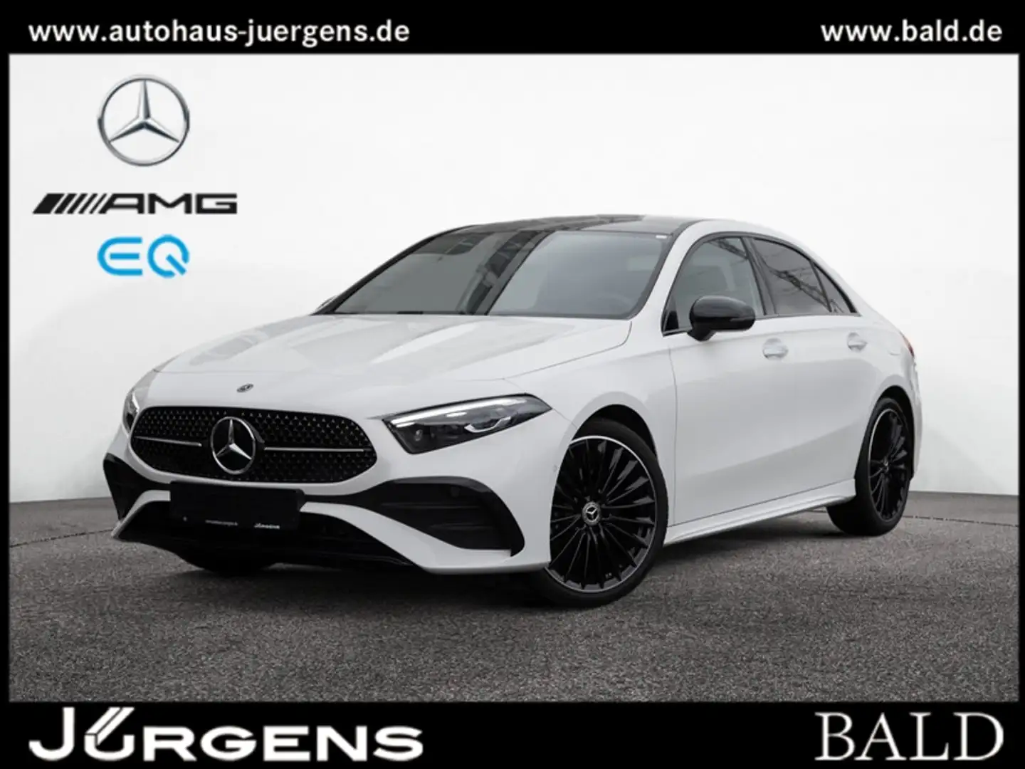 Mercedes-Benz A 200 Limo AMG-Sport/MLB/Pano/Night/Winter/19' Weiß - 1