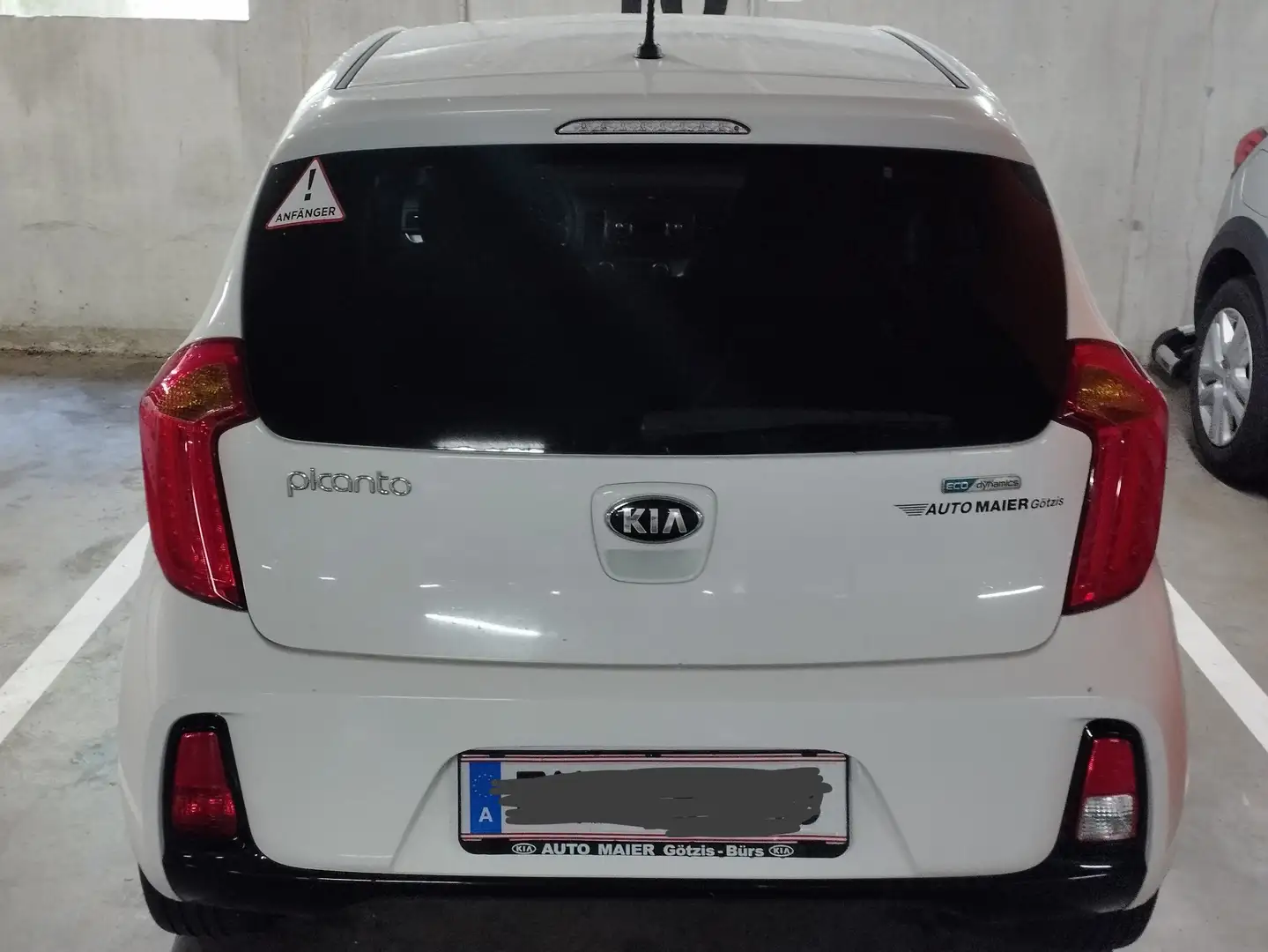 Kia Picanto Picanto 1,0 MPI ISG 20 Jahre Edition Weiß - 1