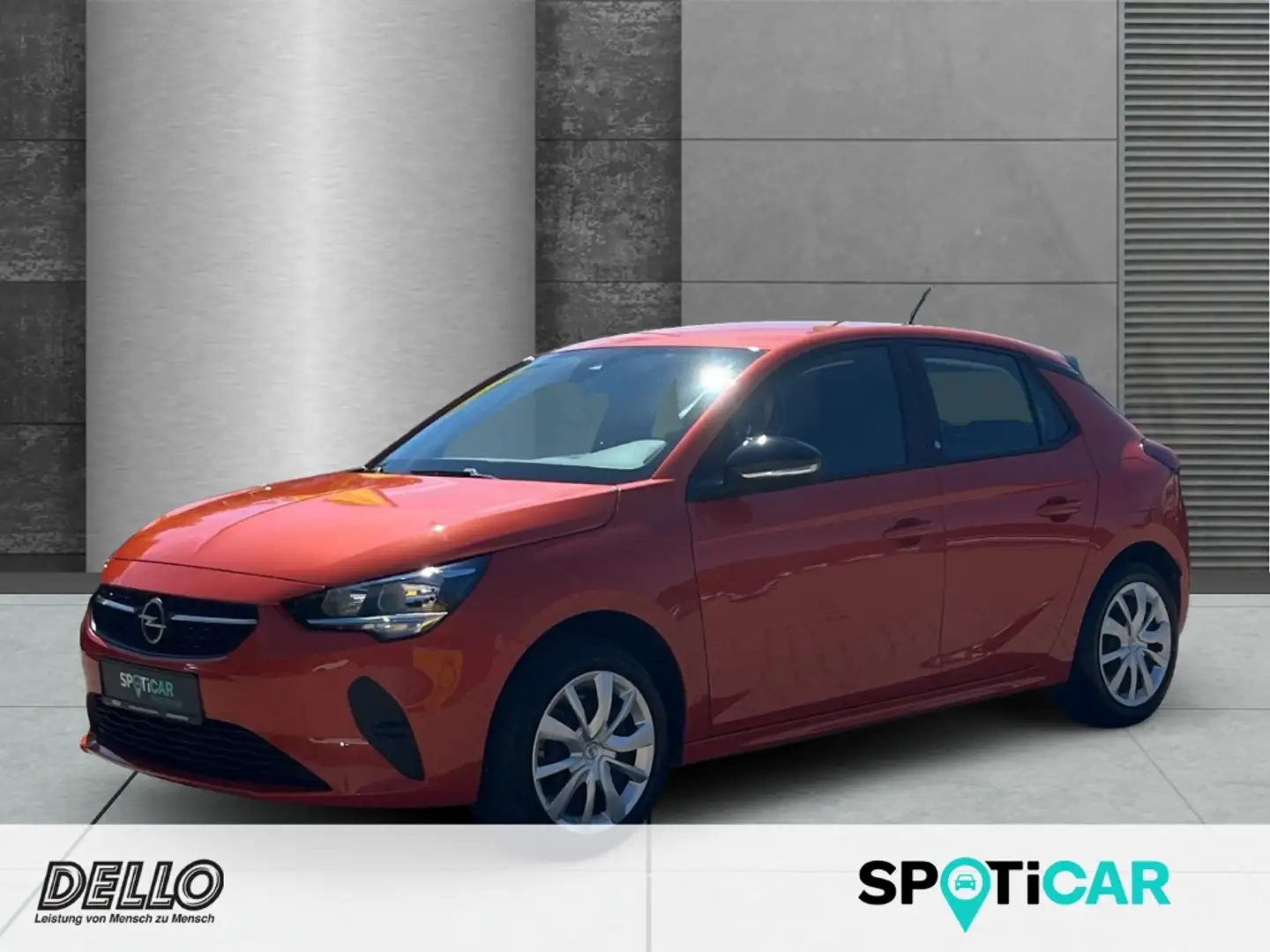 Opel Corsa-e EDITION LED Apple CarPlay Android Auto Klimaautom Arancione - 1