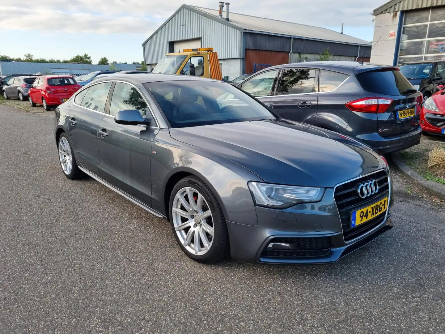 Audi A5 Sportback 1.8 TFSI Pro Line S Automaat! Bj:2012 NA Grijs - 2