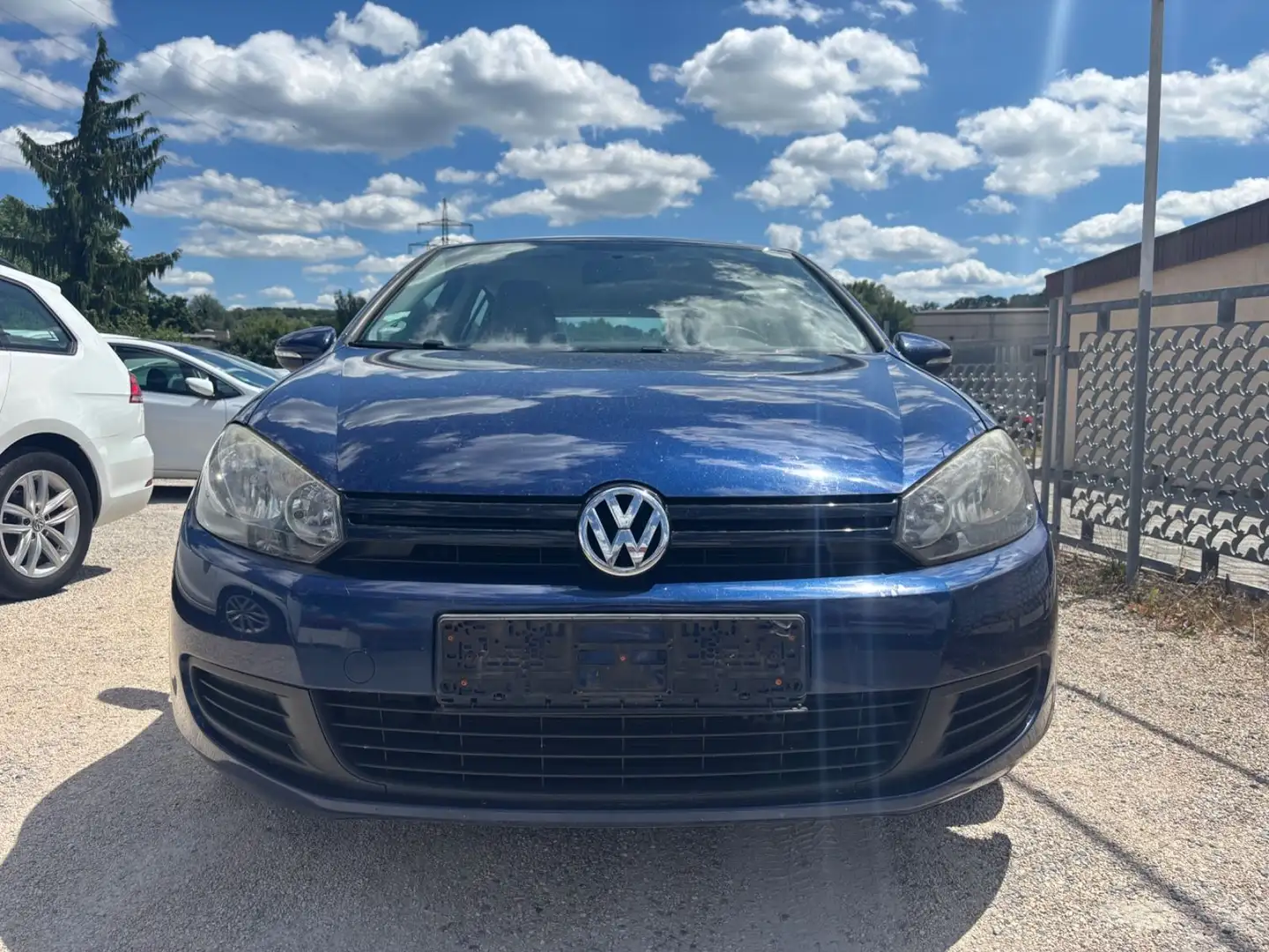 Volkswagen Golf VI Trendline, Tüv12/25, Orig. SH-gepflegt Blauw - 2