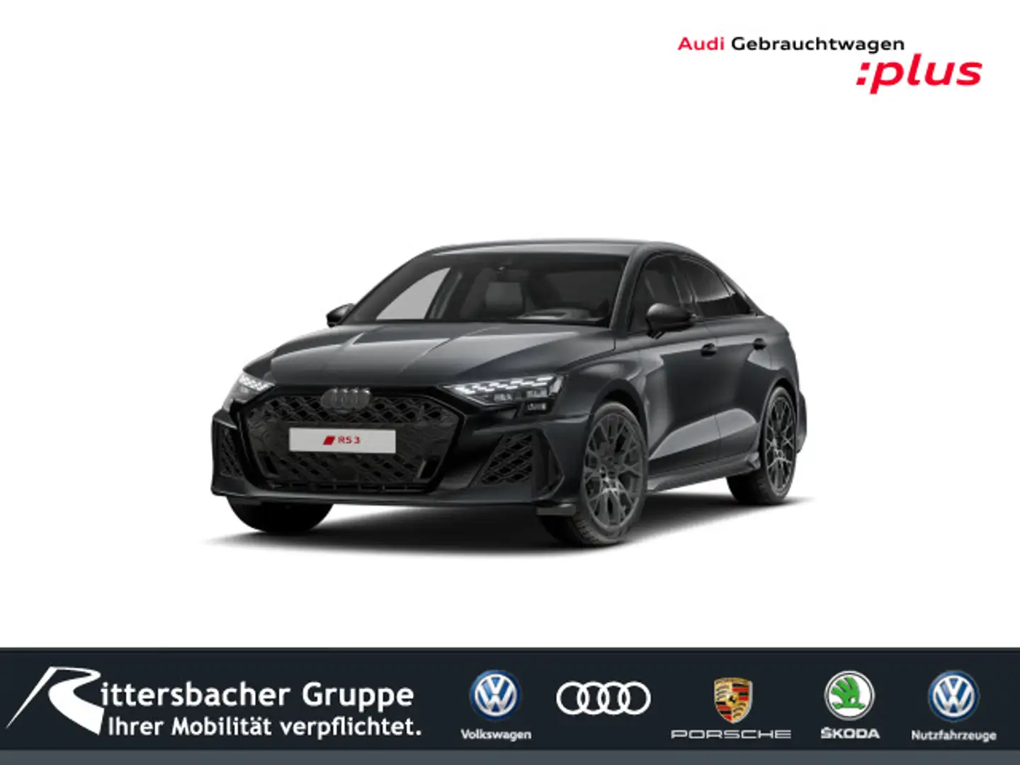 Audi RS3 RS3 Limousine RS-Sportabgasanlage 280km/h RFK Ko Grau - 1