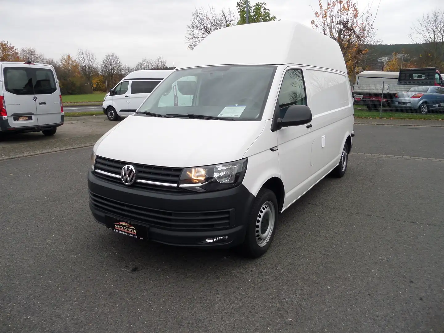 Volkswagen T6 Transporter Hochdach&Lang+Sortimo+Starkstrom+Navi+Cam+Standhzg Blanc - 2