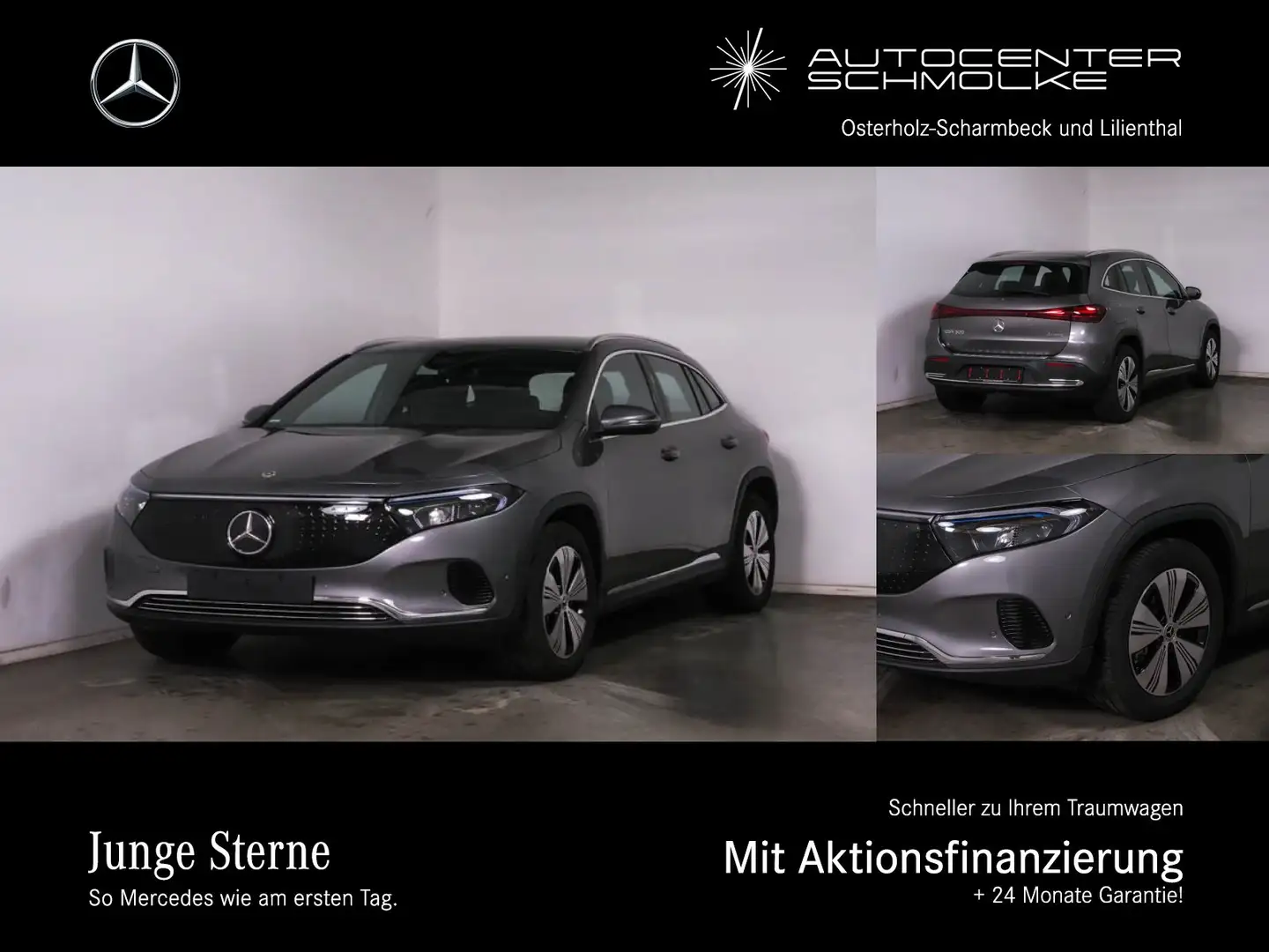 Mercedes-Benz EQA 300 EQA 300 4-M ADVANCED*AHK*SMARTPHONE INTEGRATION* Grau - 1