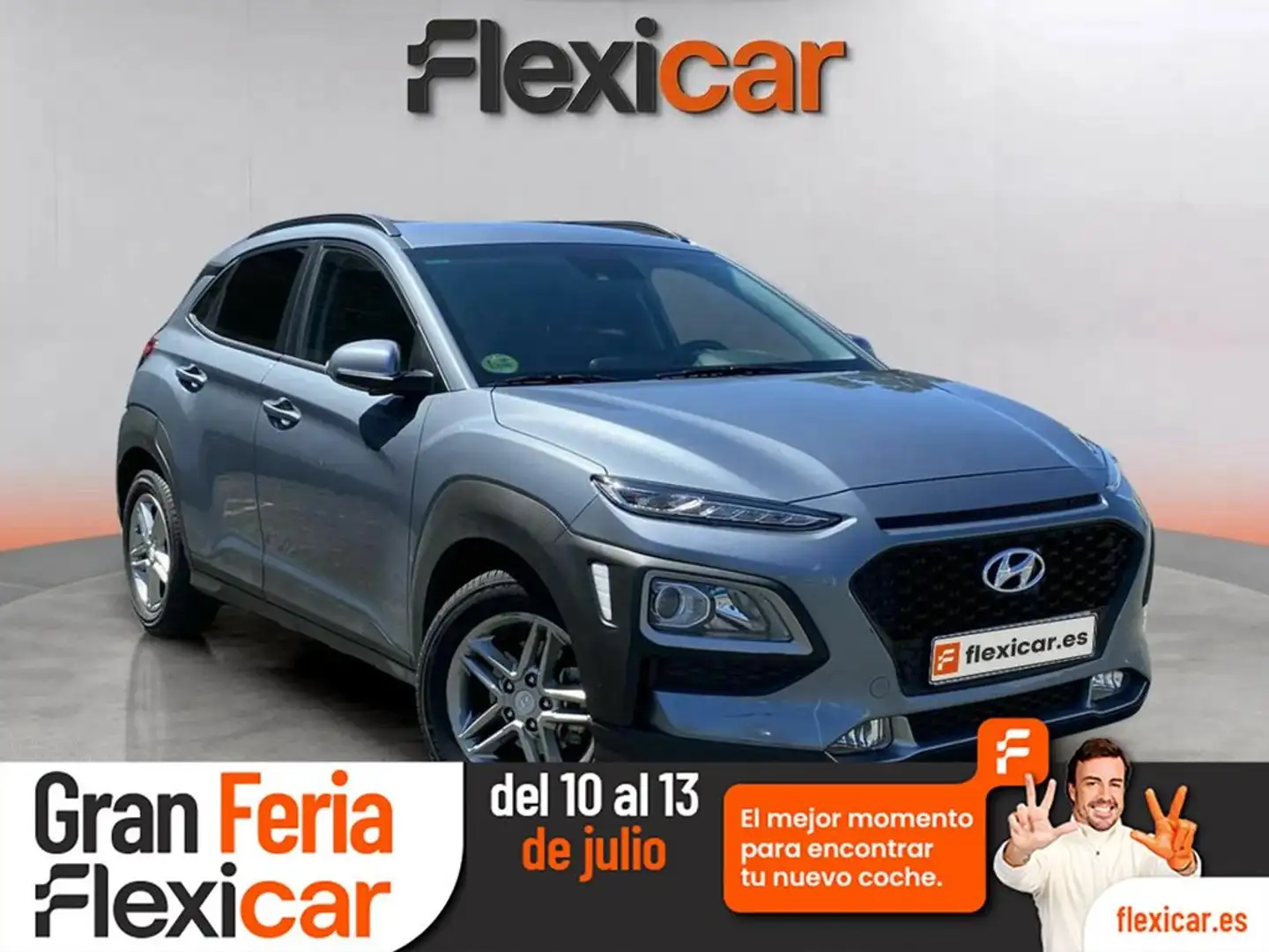 Hyundai KONA 1.0 TGDi Tecno 4x2 AEB Gris - 1