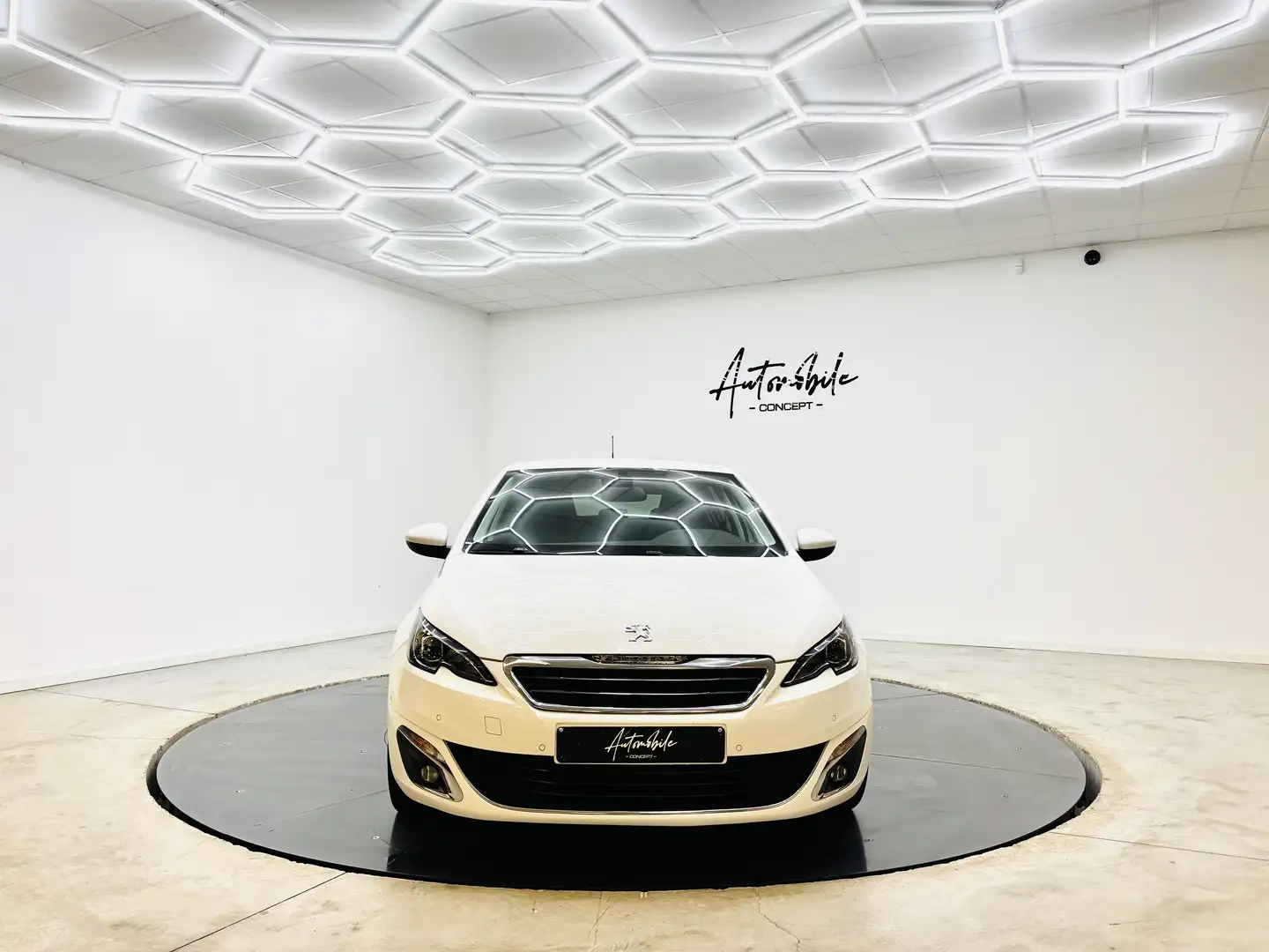 Peugeot 308 ✅1AN GARANTIE✅1ER PROPRIO✅CAMERA✅REMORQUE Weiß - 2